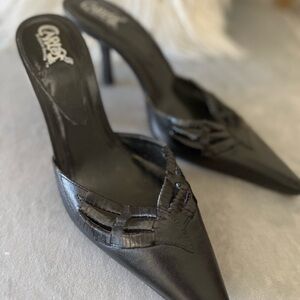 Carlos Santana Black Women's Heels